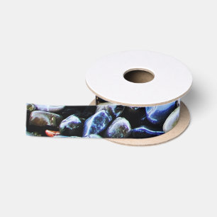 Satin Ribbon kleurrijke stenen Satijnen Lint