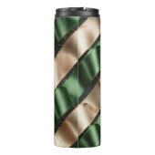 Satin Ribbon Pattern – Elegant Soft Fabric Loop  Thermosbeker (Achterkant)