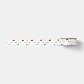 Satin Ribbon, prettig kerstfeest Satijnen Lint (Voorkant)