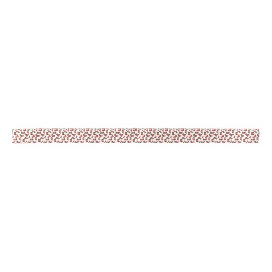 Satin Ribbon, prettig kerstfeest Satijnen Lint (Voorkant)