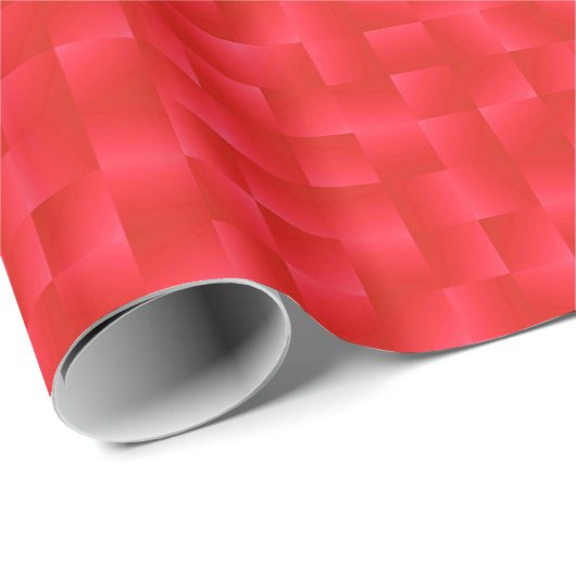 Satin Ribbons - Donkerrood Cadeaupapier (Rol Hoek)
