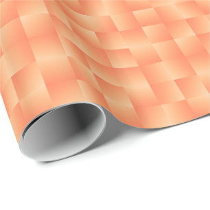 Satin Ribbons - Sherbet sinaasappel Cadeaupapier