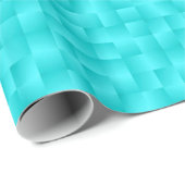 Satin Ribbons - Turquoise Cadeaupapier (Rol Hoek)