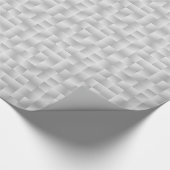 Satin Ribbons - Zilver grijs Cadeaupapier (Hoek)