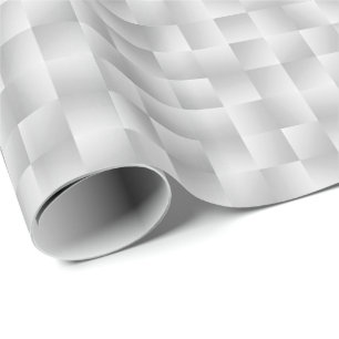 Satin Ribbons - Zilver grijs Cadeaupapier