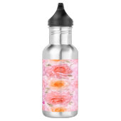 Satin Roses Personalized Water Bottle Waterfles (Rechts)