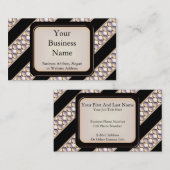 Satin Sequins Visitekaartje (Voorkant / Achterkant)