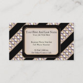 Satin Sequins Visitekaartje (Achterkant)