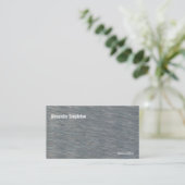 Satin Steel Background Texture Visitekaartje (Staand voorkant)