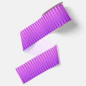 Satin Stippen, Paars en Orchidee Grosgrain Lint (Achterkant)