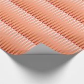 Satin-stippen - perzikschoppen cadeaupapier (Hoek)