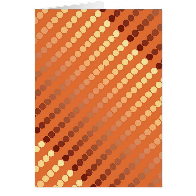 Satin-stippen - roest en goud (Voorkant)