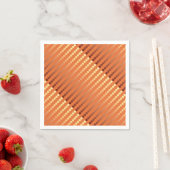 Satin stippen - roest en goud servetten (Insitu)