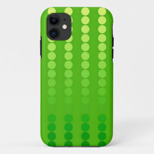 Satin-stippen - schoppen van kalkgroen Case-Mate iPhone case
