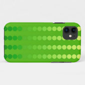 Satin-stippen - schoppen van kalkgroen Case-Mate iPhone case (Achterkant (horizontaal))