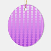 Satin-stippen - schoppen van orchidee keramisch ornament (Links)