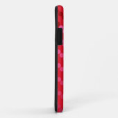 Satin-stippen - tinten van diep rood Case-Mate iPhone case (Achterkant/rechts)