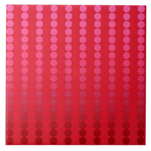 Satin-stippen - tinten van diep rood tegeltje