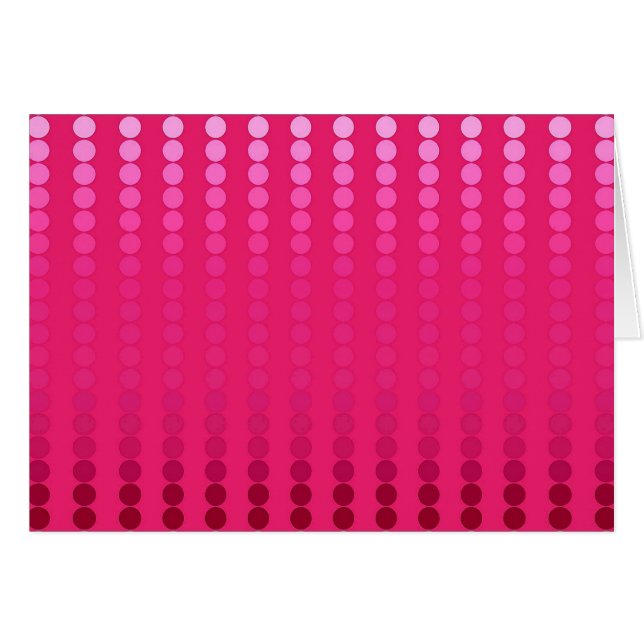 Satin stippen - tinten van fuchsia roze (Voorkant Horizontaal)