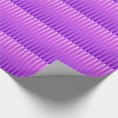 Satin-stippen - violet en orchidee cadeaupapier (Hoek)