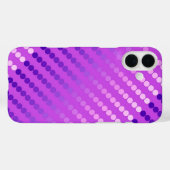 Satin-stippen - violet en orchidee Case-Mate iPhone case (Achterkant (horizontaal))