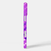 Satin-stippen - violet en orchidee Case-Mate iPhone case (Achterkant / Rechts)