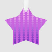 Satin-stippen - violet en orchidee ornament (voorkant)