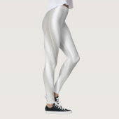 Satin White Leggings (Rechts)