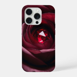 Satinheart Rouge – Rose Gem Phone Case iPhone 15 Pro Case