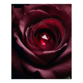 Satinheart Rouge – Ruby Rose Art Perfect Poster