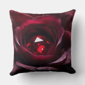 Satinheart Rouge – Ruby Rose Pillow Kussen (Achterkant)