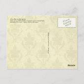 Satire on Louis XVI en Marie Antoinette Briefkaart (Achterkant)