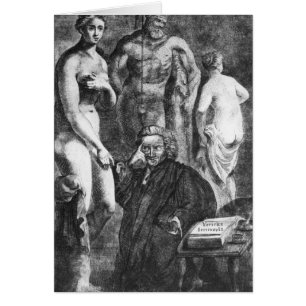 Satirisch portret van Laurence Sterne, c.1761