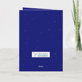 Satirische buitenaardse verjaardagskaart van Jo Af Kaart (Achterkant)