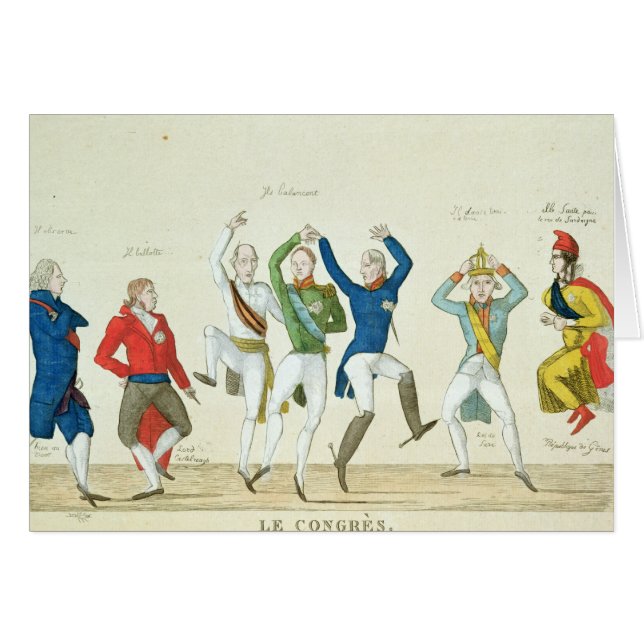 Satirische cartoon die de sleutel afgeeft (Voorkant Horizontaal)