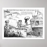 Satirische Cartoon over de staat Ierland