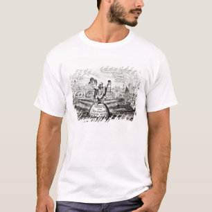 Satirische Cartoon over het waterbedrijf T-shirt