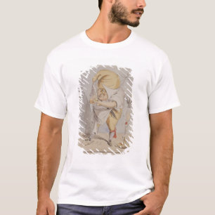 Satirische fantasieën, karikatuur van Adolphe T-shirt