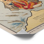 satirische kaart poster (Hoek)