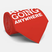 Satirische MAGA "Mexicanen willen nergens heen" Stropdas (Opgerold)