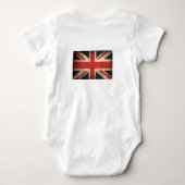 Satirische tweelaagse Kier Babygro Romper (Achterkant)