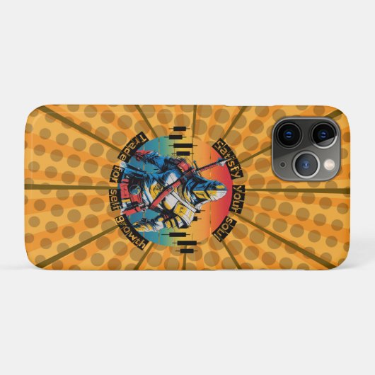 Satisfy | Trade motivation | Fantasy Design Comic Case-Mate iPhone Case (Achterkant (horizontaal))