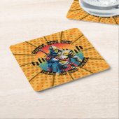 Satisfy | Trade motivation | Fantasy Design Comic Kartonnen Onderzetters (Schuin)