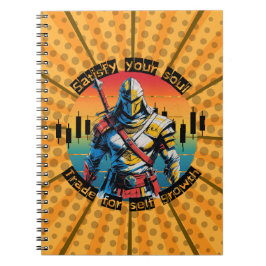 Satisfy | Trade motivation | Fantasy Design Comic Notitieboek