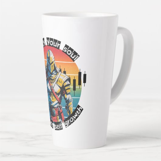 Satisfy | Trade motivation | Fantasy Design Latte Mok (Rechterhoek)