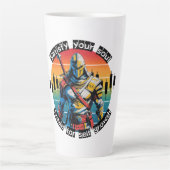 Satisfy | Trade motivation | Fantasy Design Latte Mok (Voorkant)