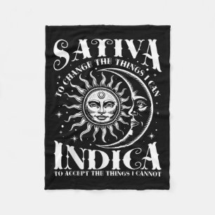 Sativa om de dingen te veranderen die ik kan indic fleece deken