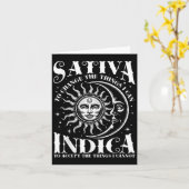 Sativa om de dingen te veranderen die ik kan Indic Kaart (Gele Bloem)