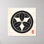 SATO Canvas afdrukken op KAMON (familiegroef) (Voorkant)