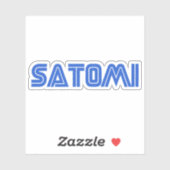 satomi autosport avontuur sticker (Vel)